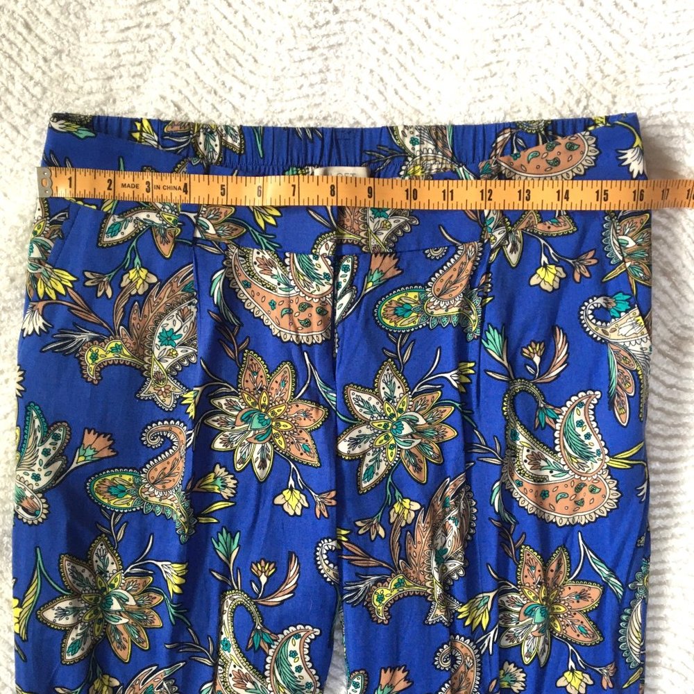 LOFT Patterned Ankle Pants - Picture 6 of 8